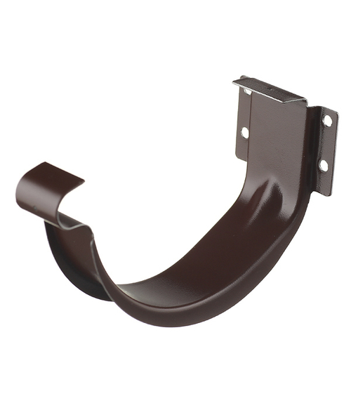 Крюк короткий 125 мм, RAL 8017 Optima (шоколад) металл