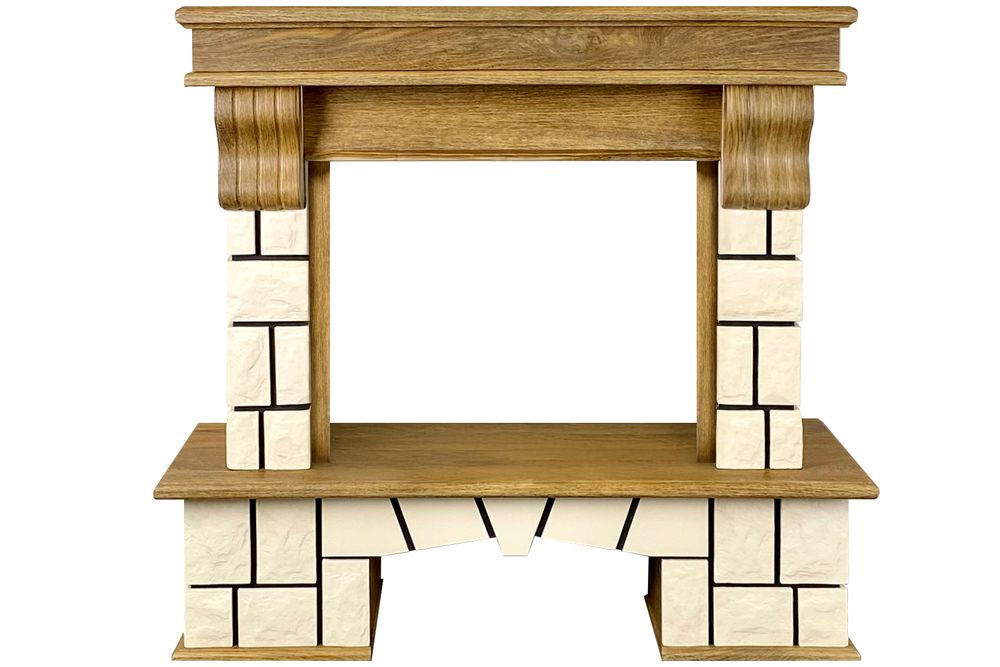 Портал Royal Flame Porto (Разборный) - Натуральный дуб