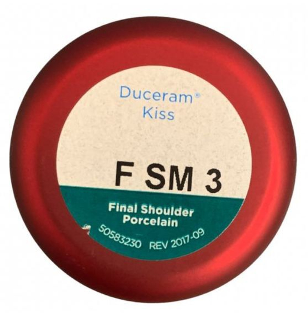 Финальная плечевая масса (Final Shoulder, Schultermasse) Duceram Kiss DeguDent