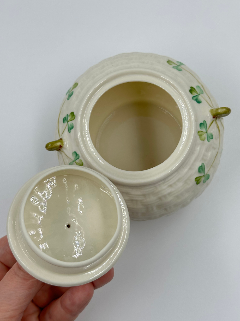 Сахарница Belleek, Shamrock