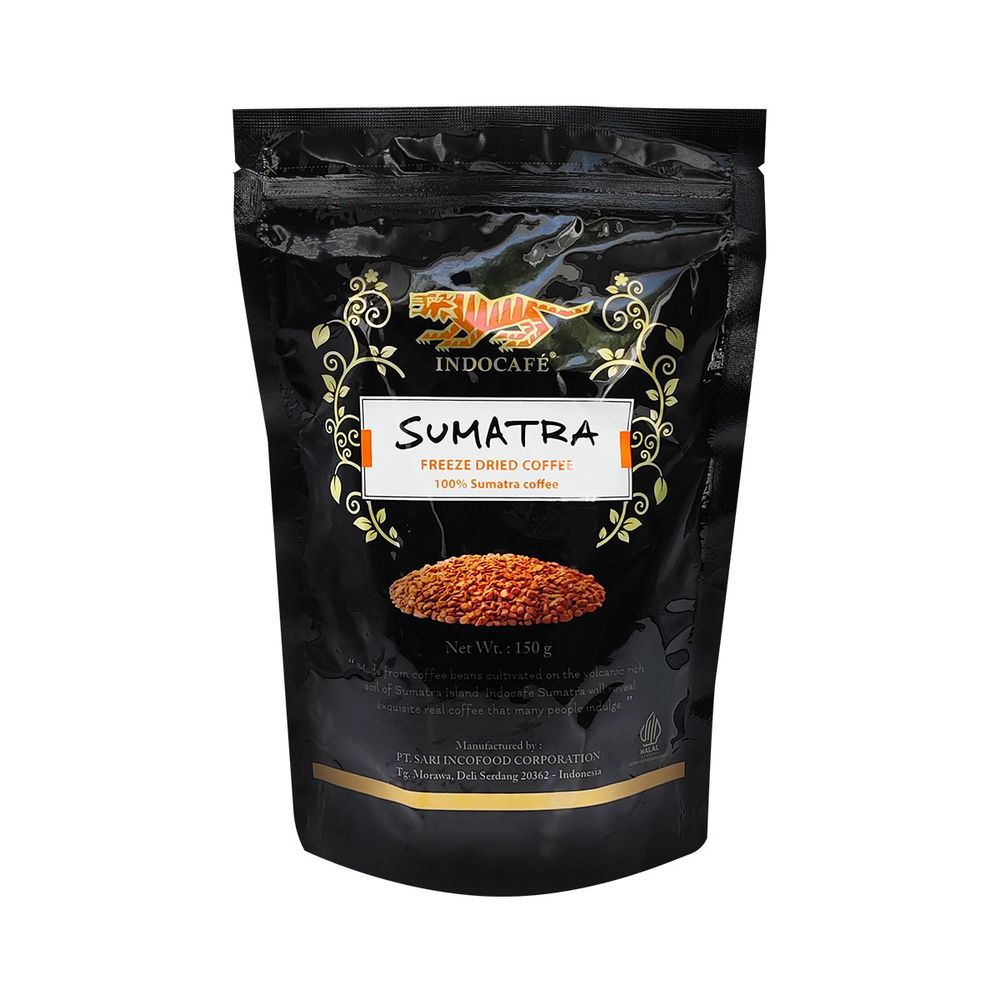 Кофе растворимый Sumatra Indocafe, мягкая упаковка 150 г