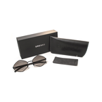 Очки GRESSO MILAN G0288TB04S многогранник черные с коричневым градиентом