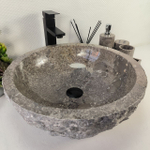 Раковина из мрамора Erozy Grey EM-64729 47*47*15 0186