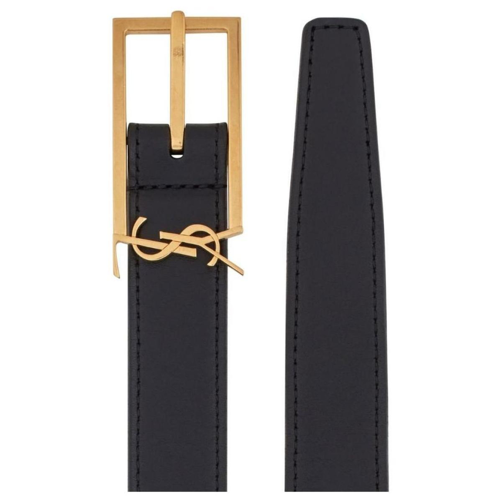 Пояс SAINT LAURENT 2cm, 7117902R20J1000