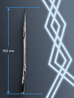 Профессиональные маникюрные ножницы для кутикулы Exclusive 21 Type 1 (magnolia)