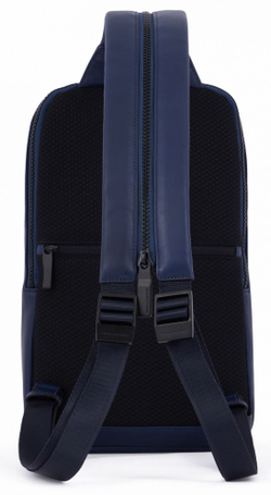 Рюкзак слинг Piquadro Aye CA6205W119/BLU синий кожа