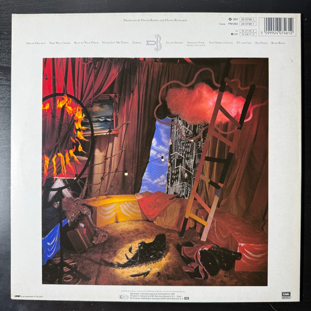 David Bowie - Never Let Me Down (Европа 1987г.)