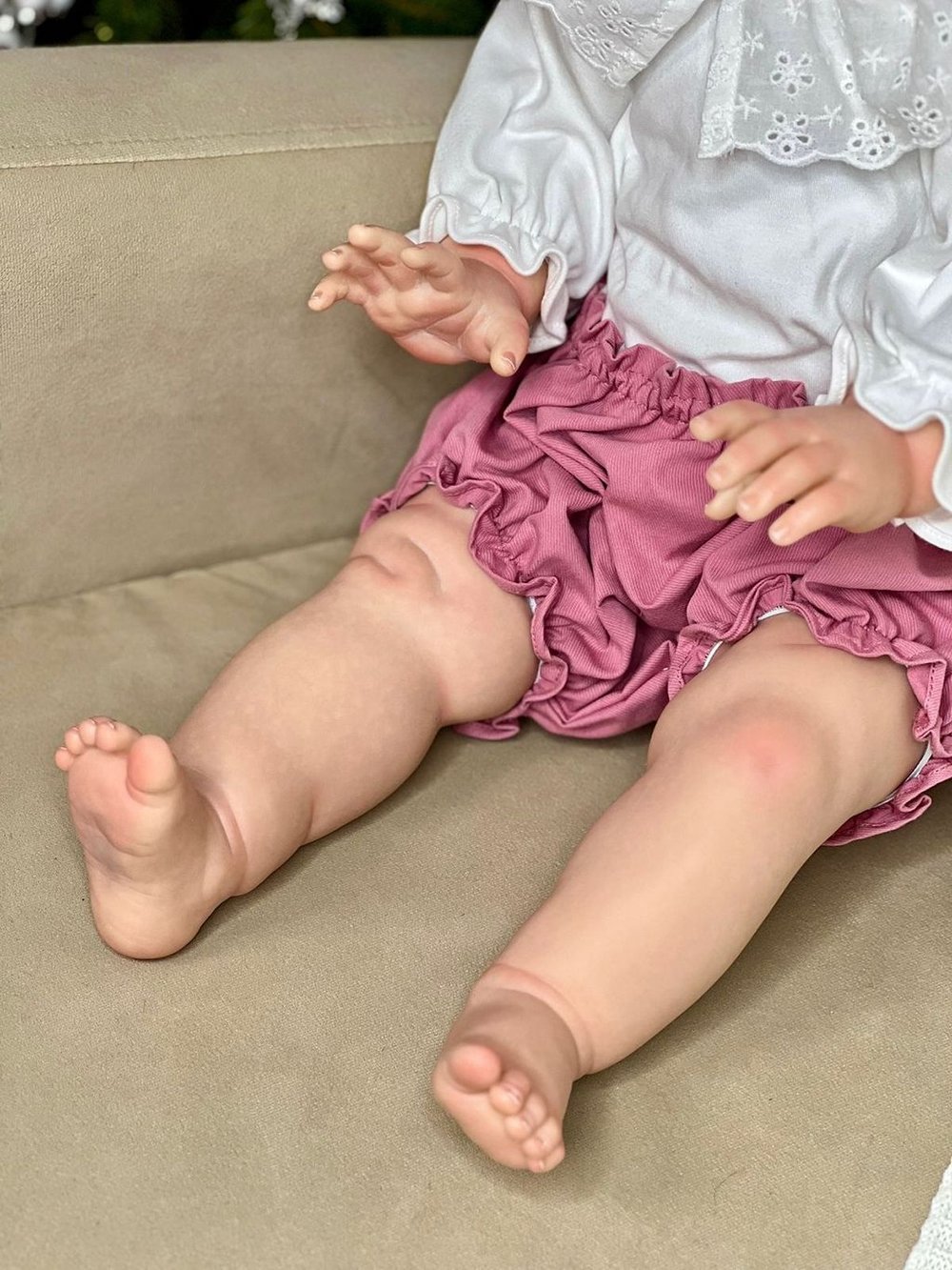 Кукла Реборн мягконабивная 65см в пакете (FA-508)