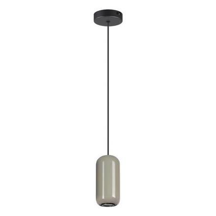 5053/1D PENDANT ODL24 375 черный/серый/металл Подвес GU10 LED 4W OVALI