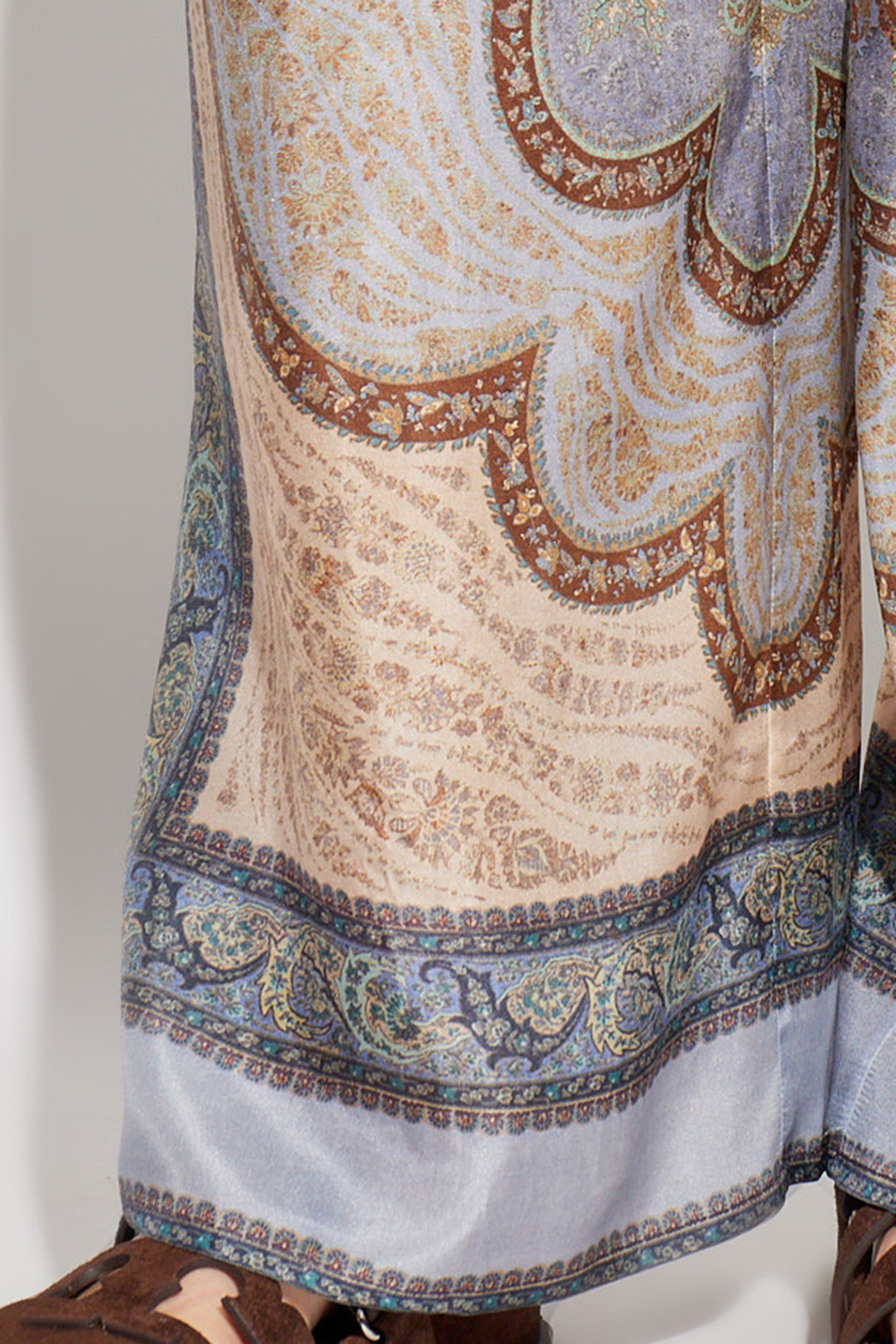 Брюки шелковые ZIMMERMANN