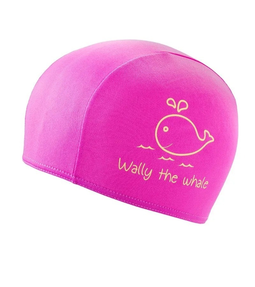 Шапочка для плавания лайкровая детская Fashy Polyester Printed Cap