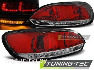 Задние фонари VW Scirocco 3 red white led