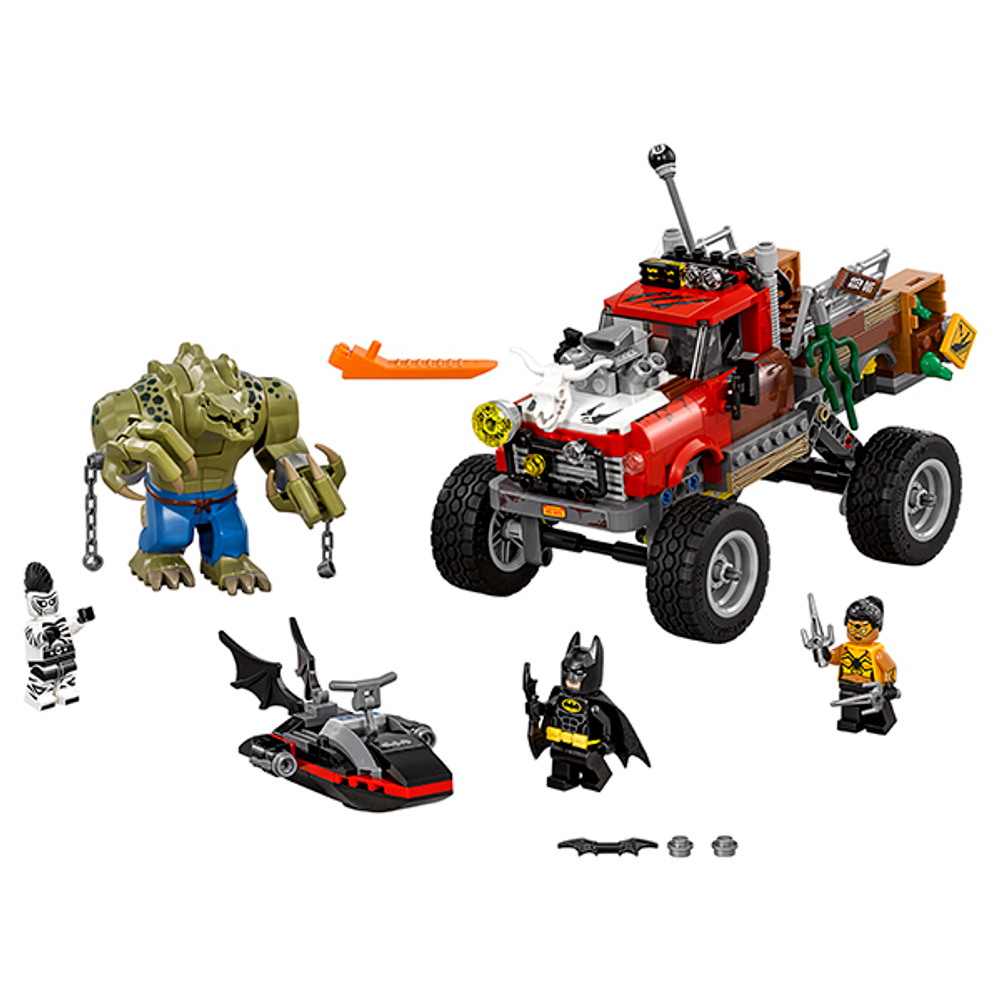 LEGO Batman Movie: Хвостовоз Убийцы Крока 70907 — Killer Croc Tail-Gator — Лего Бэтмен Муви Кино