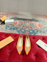 Louis Vuitton Met Flat Ballerina