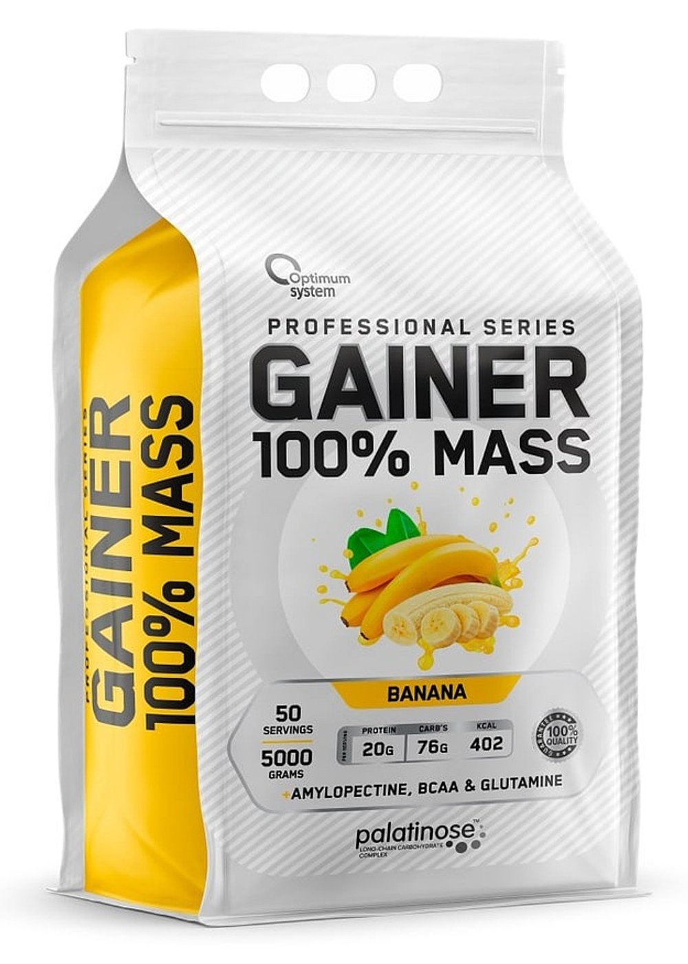 Гейнер Optimum System 100% MASS GAINER 5000 г