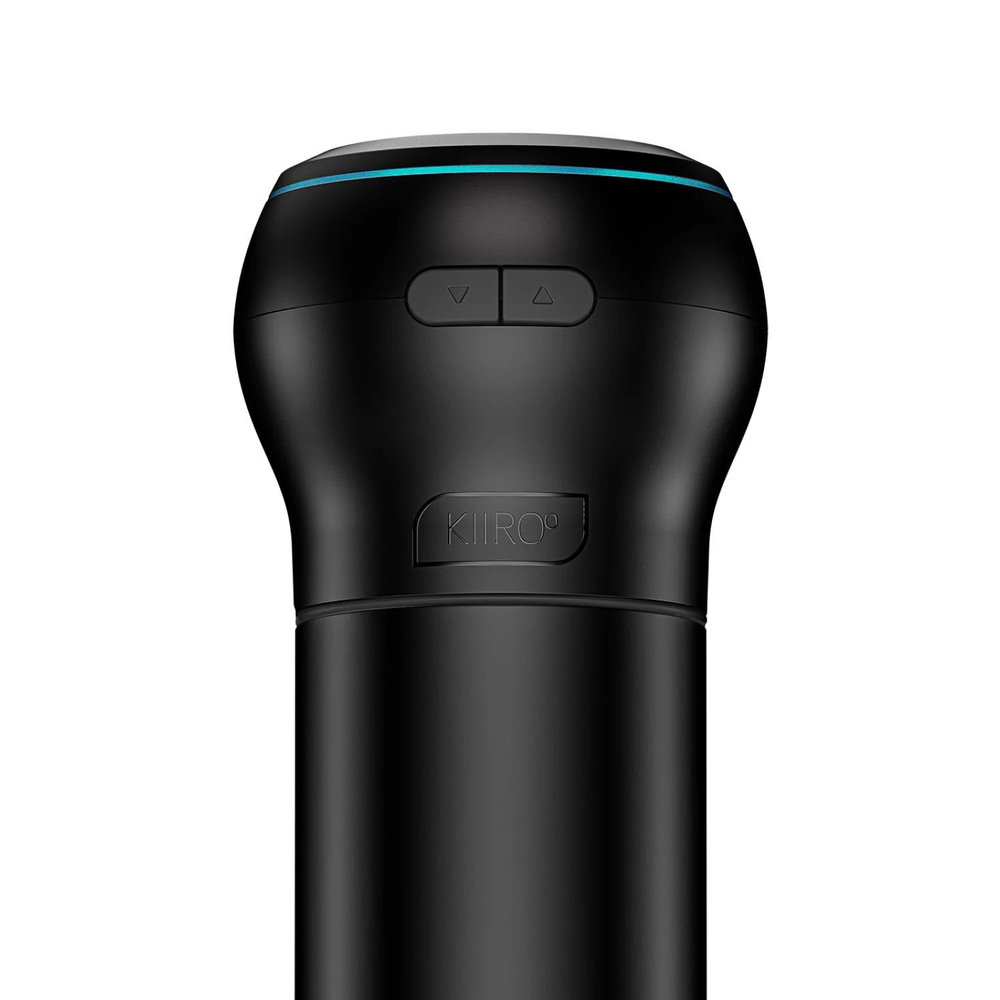 Мастурбатор-ротик с интерактивной насадкой PowerBlow & FeelVictoria Mouth (Цвет: черный)