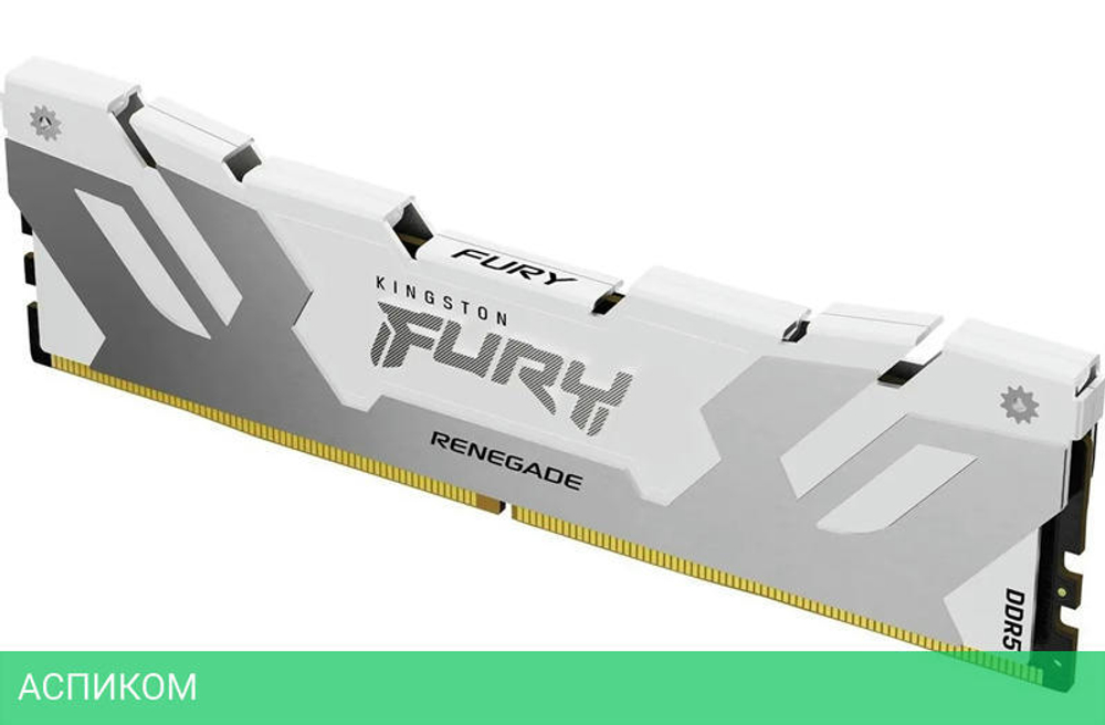 Оперативная память Kingston Fury Renegade White XMP 16Gb DDR5 (KF576C38RW-16)