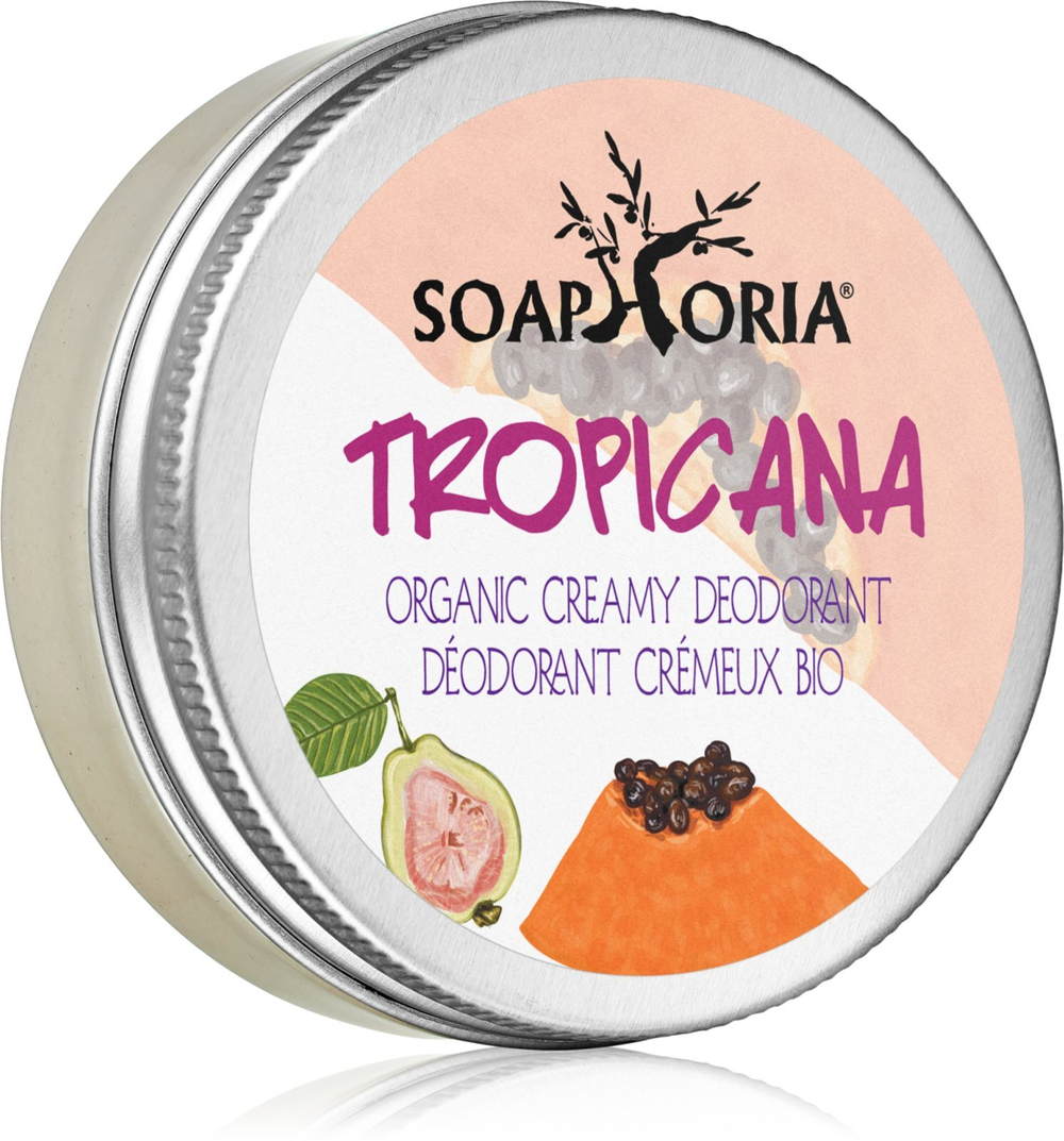 Soaphoria Tropicana - органический крем-дезодорант /   50  ml  / GTIN 8586017855458