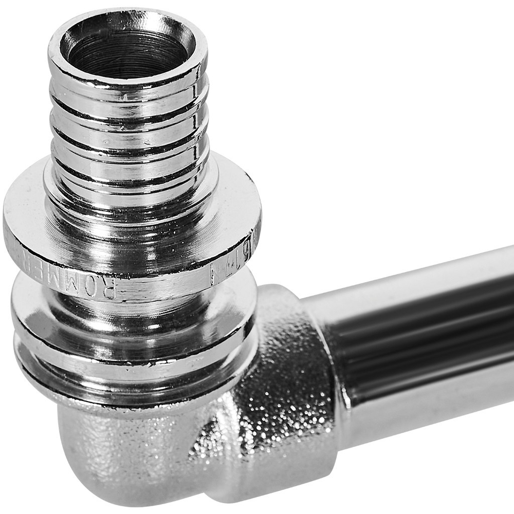 Подключение к радиатору Г-образное ROMMER - 16 (для труб из сшитого полиэтилена, длина 1000 мм)