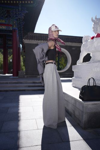 Брюки с защипами Paper moon