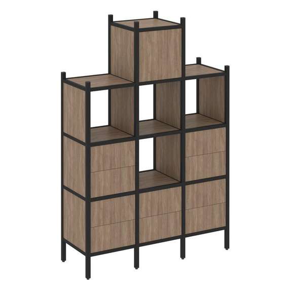 Лофт Прямой стеллаж VR.L-18  1278*446*1869