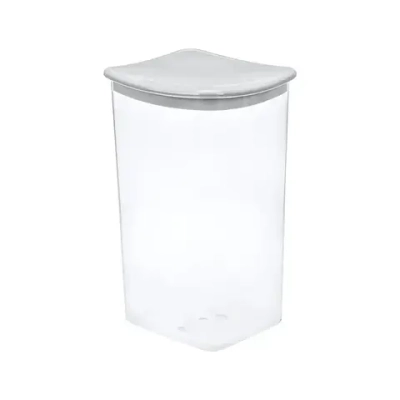 Емкость для сыпучих продуктов квадратная 1,9л, Смоки