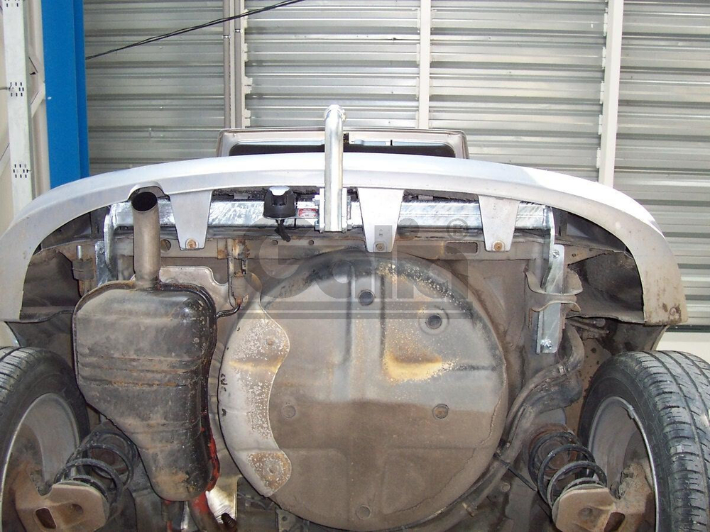 Оцинкованный фаркоп на Opel Astra G седан 1998-2004, Chevrolet Viva 2004-2008 (без электрики), Galia O007A