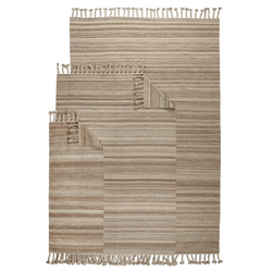 Ковер из шерсти и хлопка с кисточками из коллекции ethnic, 160х230 см
