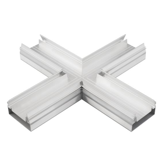 Соединитель X-образный Arlight Stretch-S-50-Ceil-Center-X90 крестовой 046879