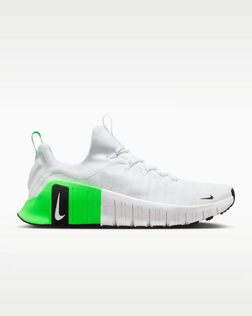 Кроссовки мужские Nike Free Metcon 6 (Бело-Зеленые)