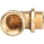 Угольник STOUT 3/4" ВР/НР с упором