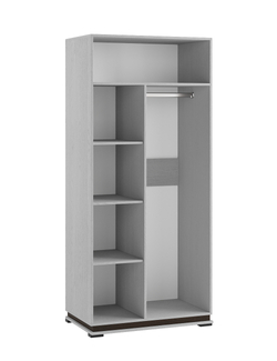 Шкаф Модена МШ-1, ясень анкор светлый/венге