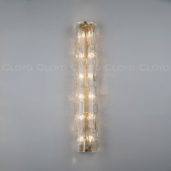 Бра Cloyd GINEA W2 / выс. 45 см - латунь (арт.20253)