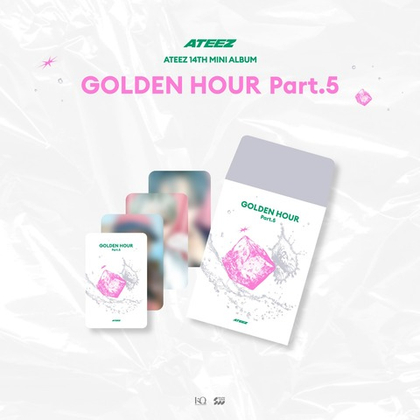 Мерч ATEEZ GOLDEN HOUR : Part.5 RANDOM TRADING CARD (Фотокарты)