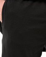 RICK OWENS DRKSHDW БРЮКИ ЧЕРНЫЕ LIDO BERLIN  DRAWSTRING