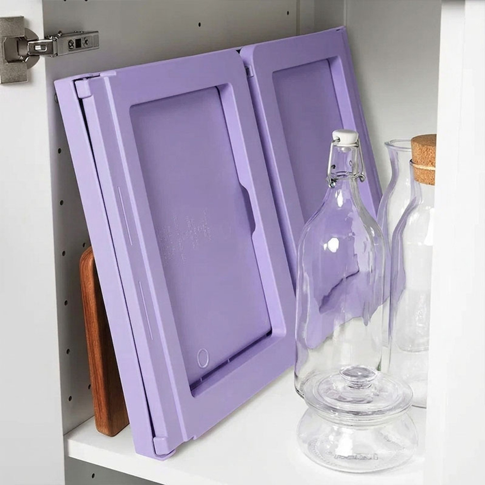 Поднос на ножках Bricka, 65х35,5х27 см, полипропилен, фиолетовый