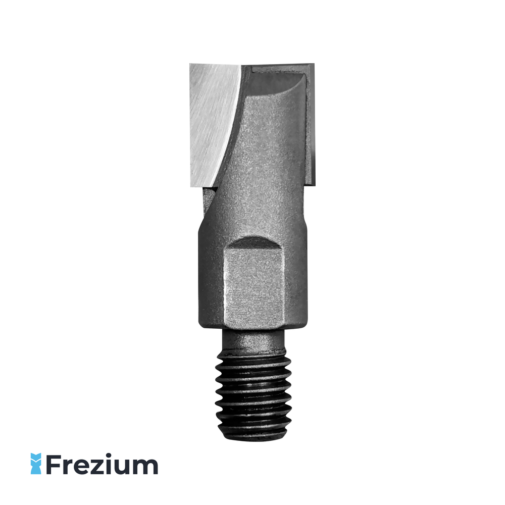 Пазовая замковая фреза на резьбе для кондуктора &quot;Frezium&quot; (16xM10x16x47.5; PFK-101-16)