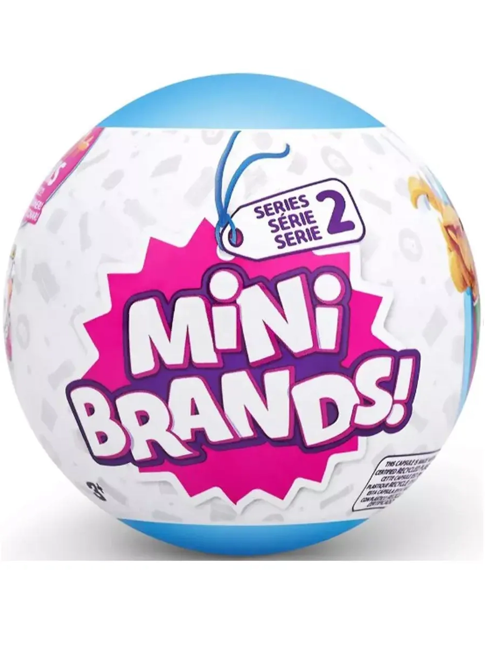 Шар 5 сюрпризов Зуру Mini Brands Surprise 2 серия Zuru