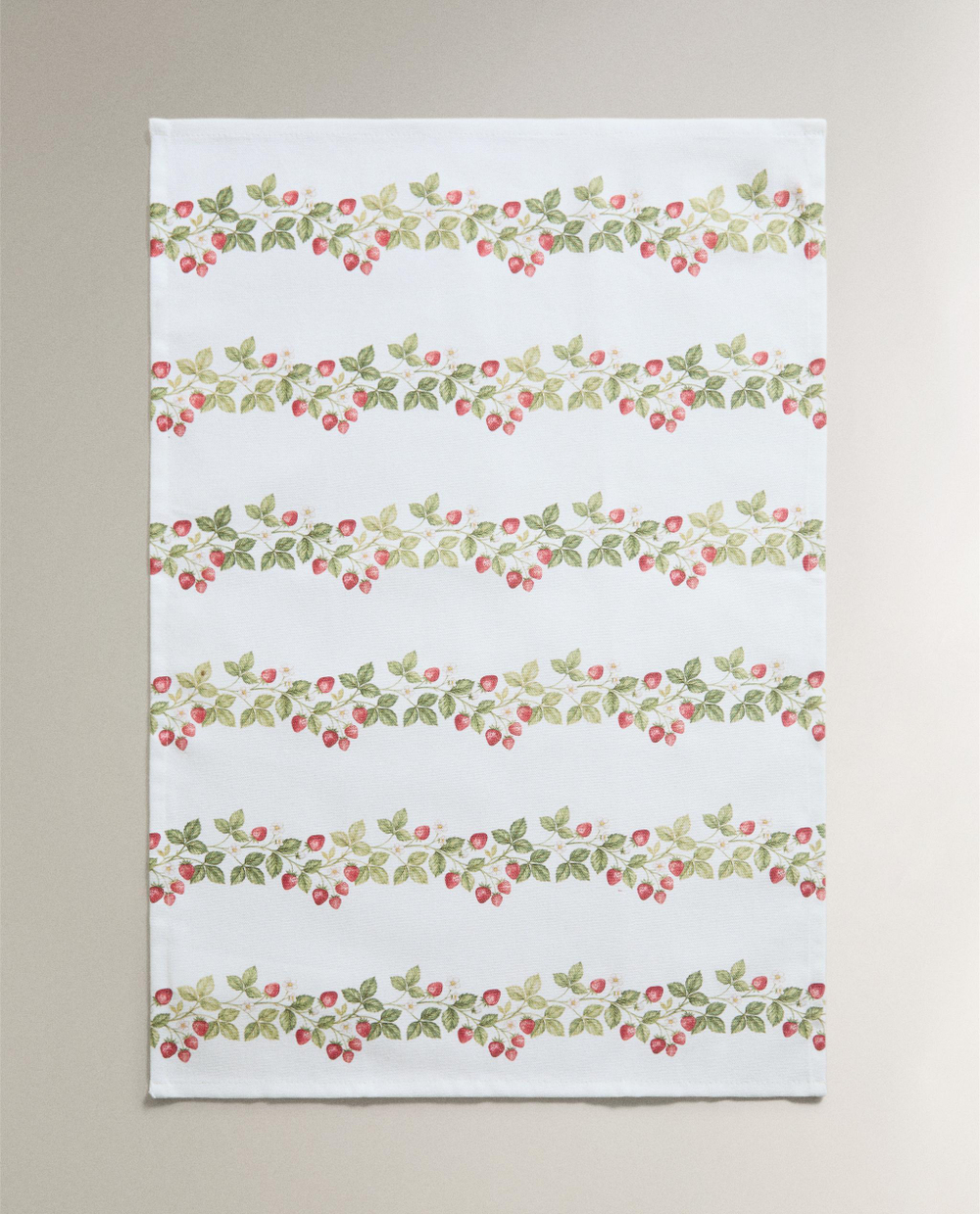 Zara Home кухонное полотенце из хлопка, цветочный мотив, 60 40 см (комплект 2 шт.) · 9276/026