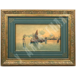 Арколин В. Венеция. Вид на Сан-Джорджо-Маджоре. Венеция. конец XIX века