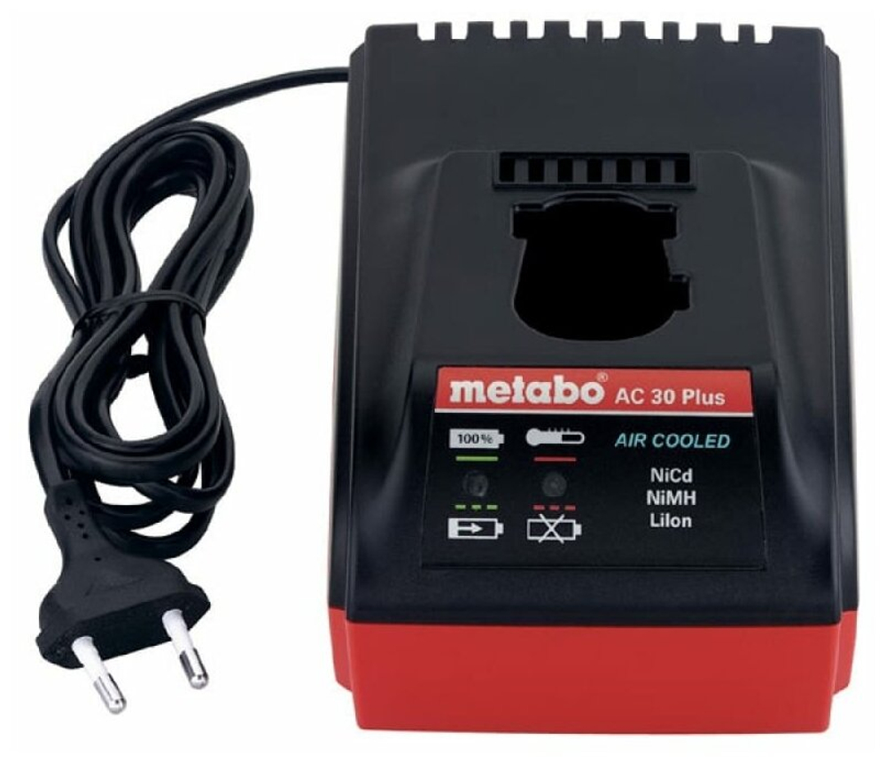 Зарядное устройство для аккумуляторов AC 30 Plus Metabo (627275000) ОРИГИНАЛ