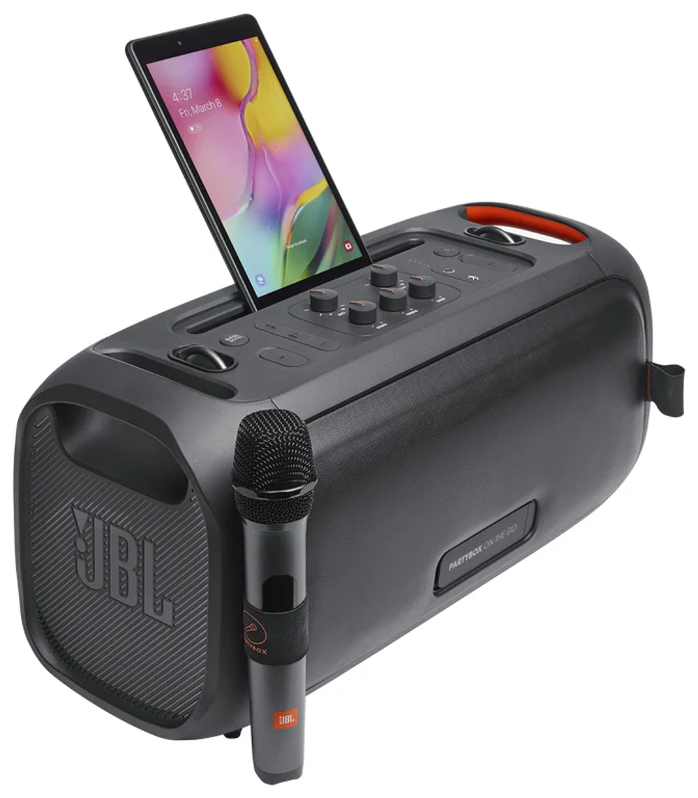 Портативная акустика JBL PartyBox On-The-Go, черный