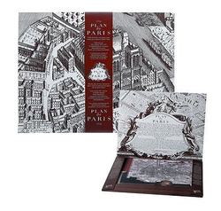 Карта Парижа 1739 года 240х190см Authentic Models