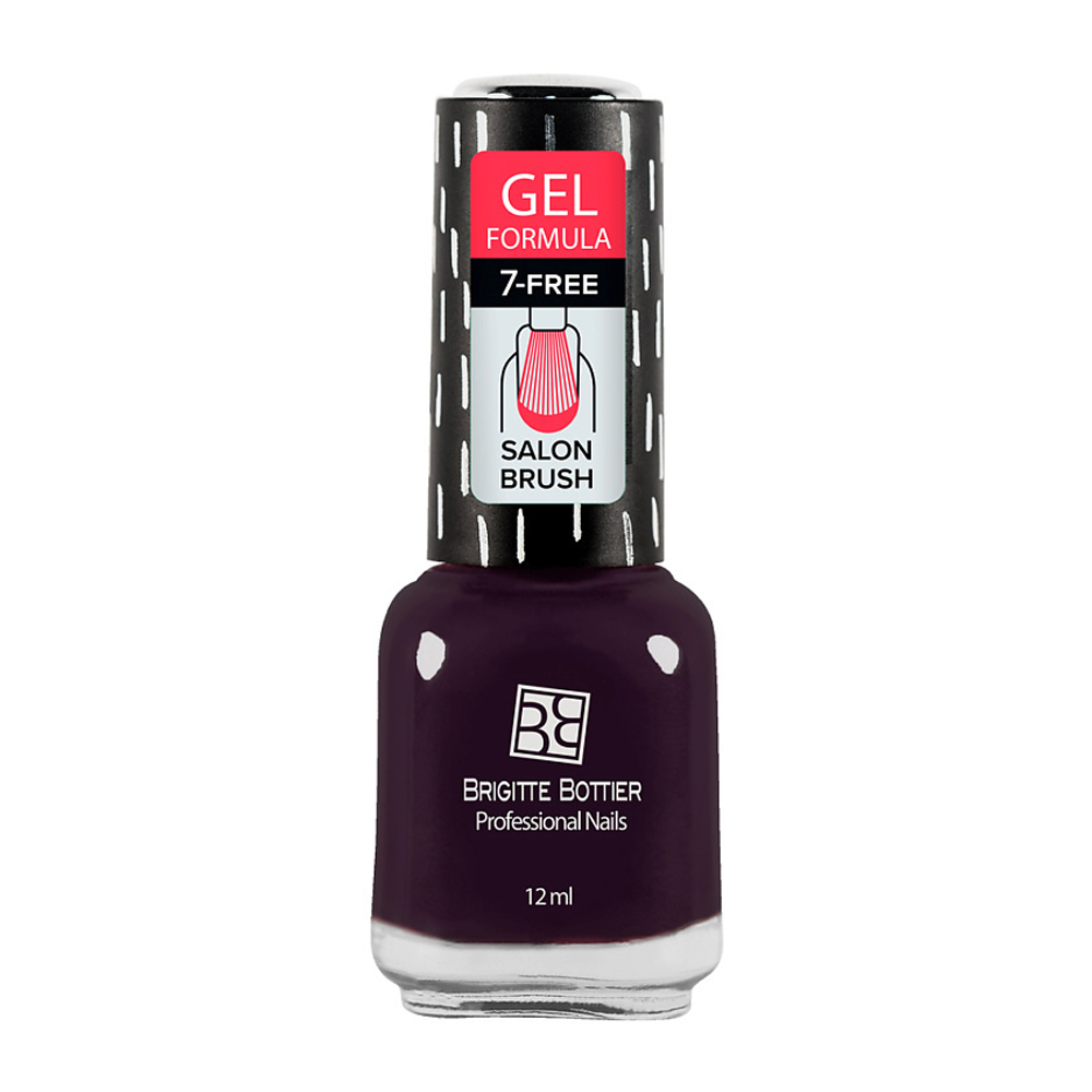 BRIGITTE BOTTIER Лак для ногтей GEL FORMULA тон 01 прозрачный, 039