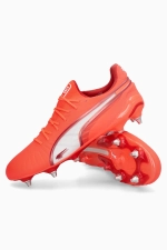 Бутсы Puma King Ultimate MxSG - красный