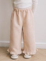 Вельветовые брюки с рюшками, Милк