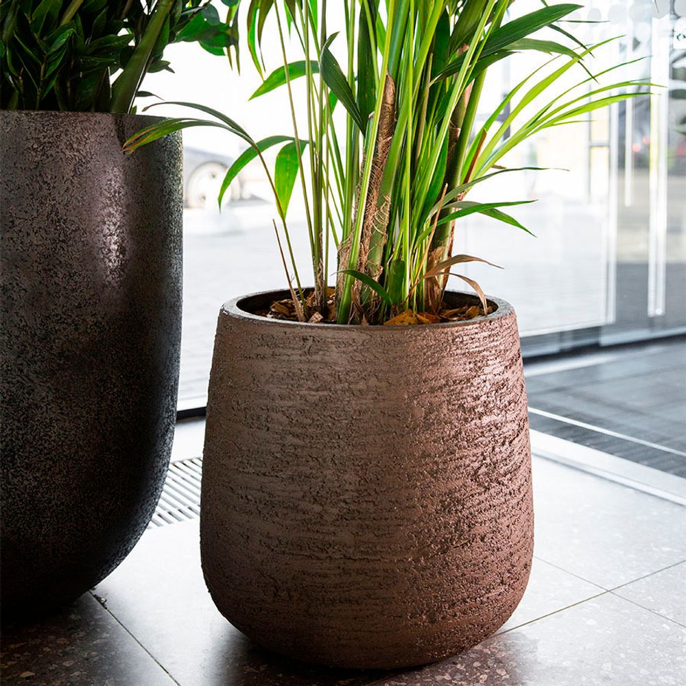 Кашпо BOWL EROSIA D65 H36