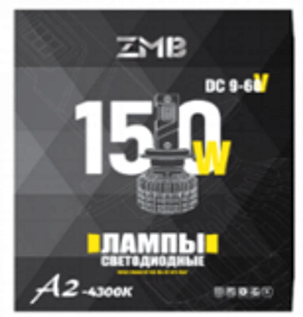 ZMB A2 LED 75W 12-24V 4300K H3 H4 H7 H11