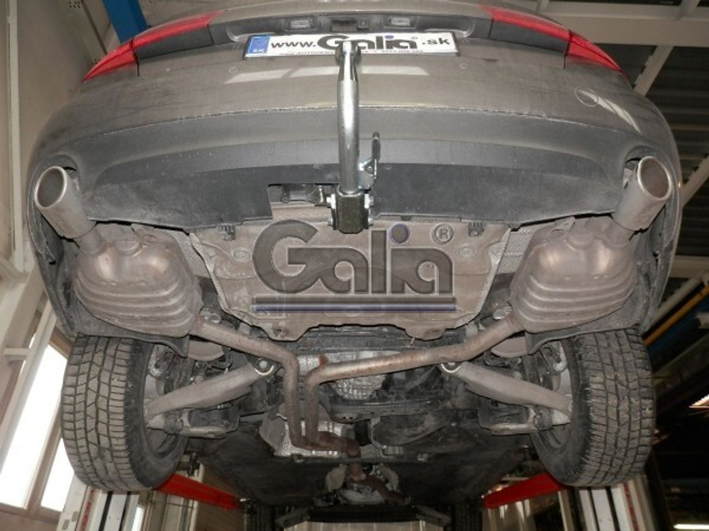 Фаркоп оцинкованный Galia A049A для Audi A6 седан/универсал 2011-2019, A6 Allroad 2012-, A7 Sportback 2011-2017(паспорт и сертификат в комплекте)(без электрики)