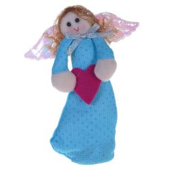 GAEM Игрушка набивная "Девочка-Ангел", L10 W6 H21 см, 3в.
